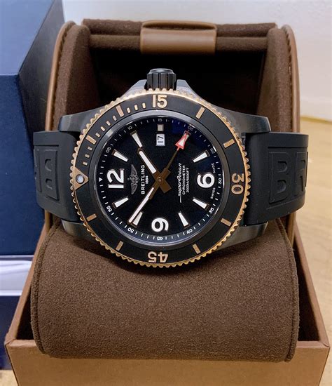 breitling superocean automatic 1500m|Breitling Superocean Automatic 46 blacksteel.